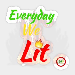 Lit Sticker